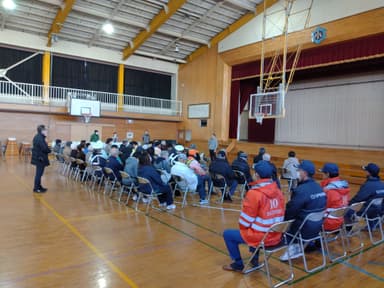 高館地区防災訓練